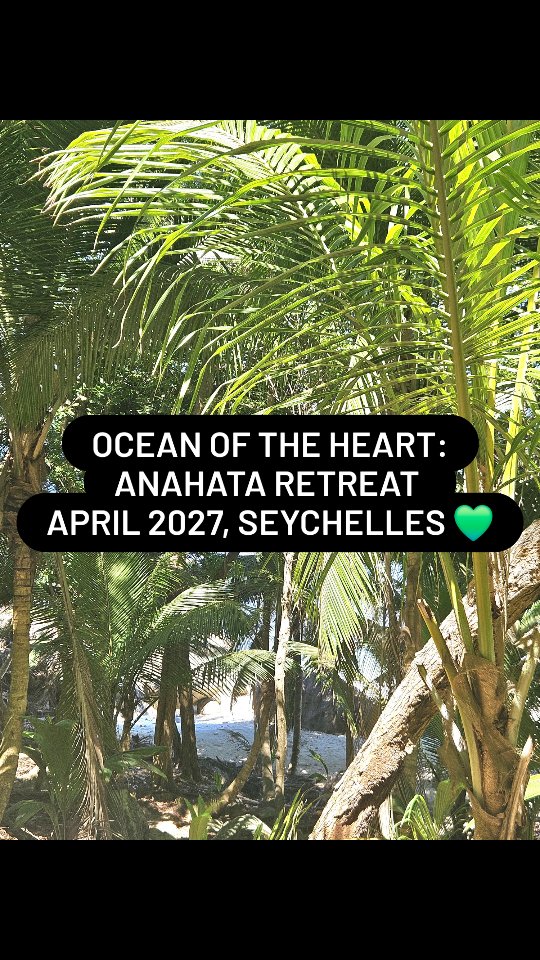 Ocean of the Heart: A Chakra Awakening in the Seychelles💚

I came here and something in me opened.
Maybe it was the endless turquoise ocean… the warm sun on my skin… the soft rhythm of the waves. Maybe it was the people, the stories of these islands, the gentle spirit of the land.

Or maybe it was my own heart💚

Here, surrounded by nature and beauty, my heart chakra awakened in a way I can hardly describe.
Every sense felt alive — the colors brighter, the air softer, the smiles warmer. It felt like an explosion of presence, connection, and love.

In that moment, a dream was born.

A dream to return here and share this experience — to practice yoga, breathe, open our hearts, and feel the magic of these islands together.

Join us for “Ocean of the Heart” — a heart chakra yoga retreat in the Seychelles.
April 2027.

This is only the beginning…
More details coming soon.

But first I want to know:

Who feels the call to open their heart in paradise? 💚

Much Love and Light 
Namaste 

#seychelles, #yogaretreat, #heartchakra, #anahata