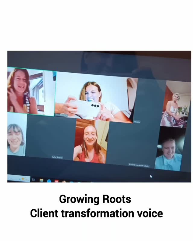 Client voice about their own personal Transformation with #growingroots 

Beyond blessed 🙏

Willing to join our community and retreats?

www.nicoleta-bot.de