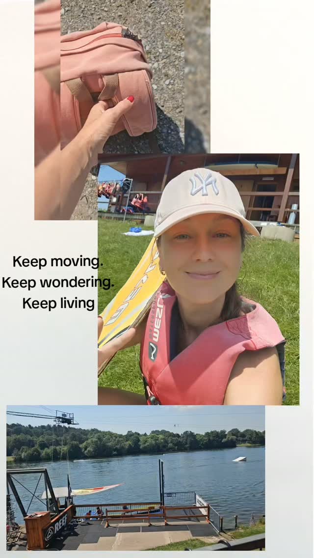 The day curiosity fades, movement slows. The day movement stops, life does too.

#moveyourbody 
#wasserski 
#fitforfun