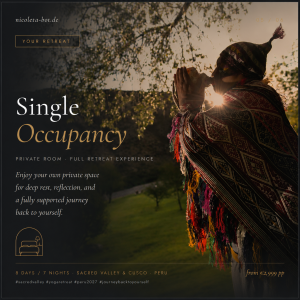 Path of the Seven Chakras: A Sacred Valley Yoga & Culture Retreat A Journey Back to Yourself | Single Occupancy Package
